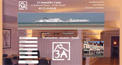 Desktop Screenshot of 3aimmobilier.fr