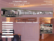 Tablet Screenshot of 3aimmobilier.fr